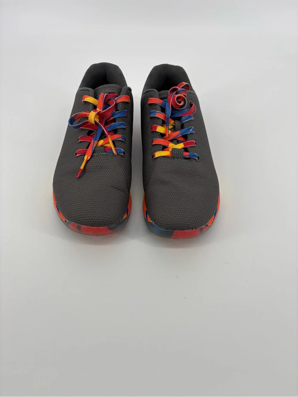 NOBULL Allday Knit Shoes Mens 10 Womens‎ 11.5 Gray Multi Color Athletic Trainers